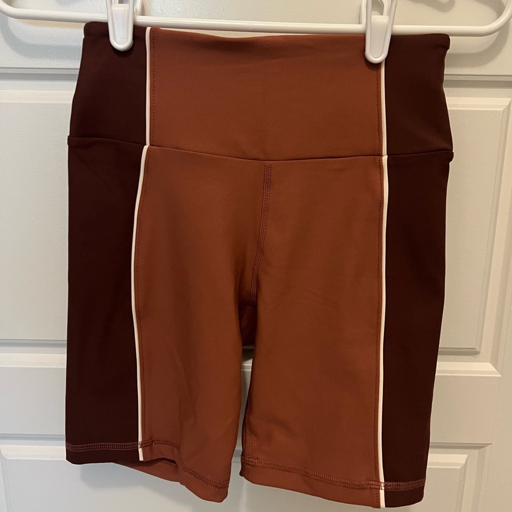 YPB Two-Toned Biker Shorts
